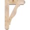 Ekena Millwork Funston Craftsman Smooth Bracket w/ Offset Brace, Douglas Fir, 7 1/2"W x 26"D x 38"H BKT0806X26X38FST04SDF - alternate 3